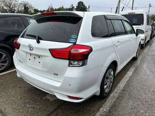 2015 Toyota Corolla Fielder XI (E160, E170, E180) Рестайлинг 1, белый, 1270000 рублей, вид 5