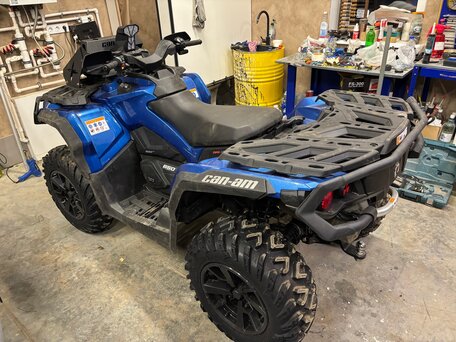 2022 BRP Can-Am Outlander MAX 650, синий, 1650000 рублей, вид 2