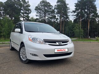 2007 Toyota Sienna II Рестайлинг, белый, 1900000 рублей, вид 2