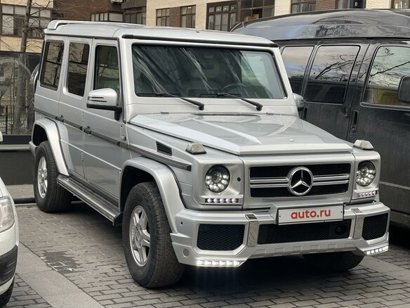 2002 Mercedes-Benz G-Класс 500 II (W463), серебристый