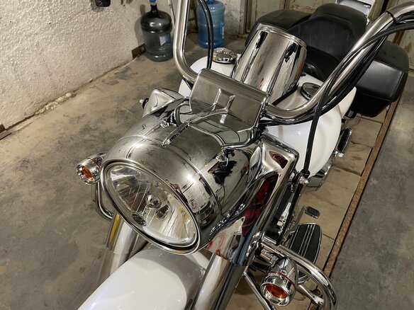 2005 Harley-Davidson Road King, белый - вид 11
