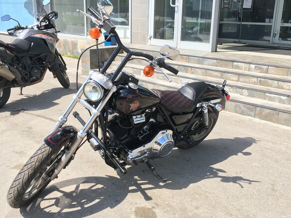 1988 Harley-Davidson Low Rider, чёрный - вид 4