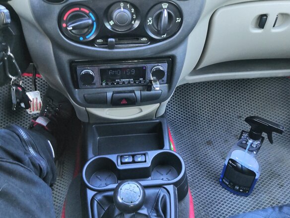 2009 Lada (ВАЗ) Kalina I, зелёный, 360000 рублей - вид 7