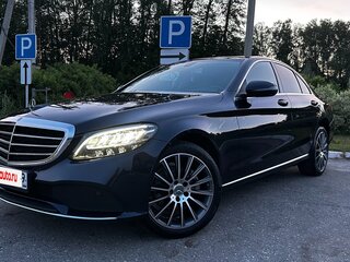 2018 Mercedes-Benz C-Класс 200 IV (W205) Рестайлинг, синий, 2690000 рублей, вид 4