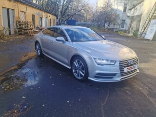 2016 Audi A7 I (4G) Рестайлинг, серебристый, 2380000 рублей, вид 1