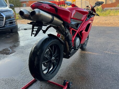 2010 Ducati 848, красный, 720000 рублей, вид 5