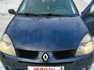 2005 Renault Symbol I Рестайлинг, синий, 240000 рублей, вид 2
