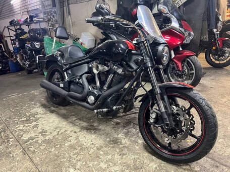 2006 Yamaha XV 1700 Warrior, чёрный, 500000 рублей, вид 3