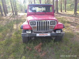 1993 Jeep Wrangler I (YJ), красный, 1800000 рублей, вид 4