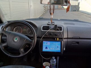 2007 Skoda Roomster I, красный, 450000 рублей, вид 5