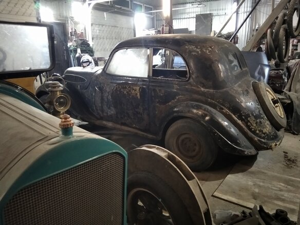 1937 BMW 321 I, чёрный - вид 13