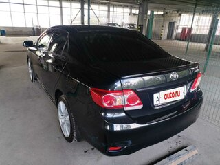 2011 Toyota Corolla X (E140, E150) Рестайлинг, чёрный, 1000000 рублей, вид 3