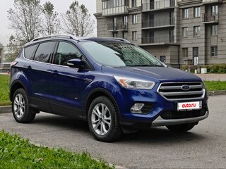 2017 Ford Kuga II Рестайлинг, синий, 1500000 рублей, вид 3
