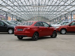 2017 Lada (ВАЗ) Vesta I, красный, 660000 рублей, вид 5