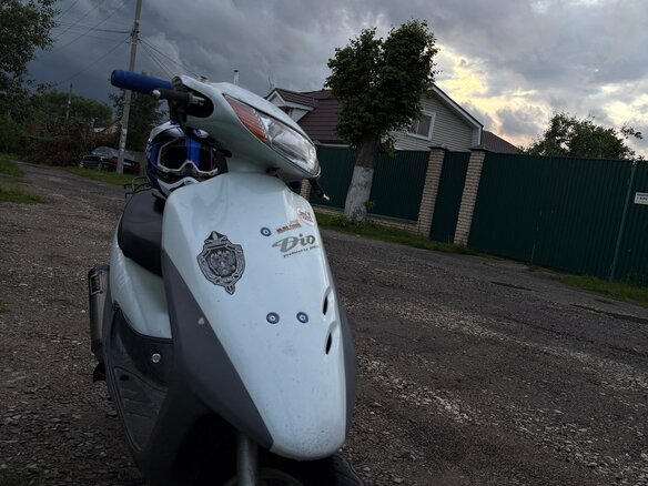 2000 Honda Dio, белый, 65000 рублей - вид 6