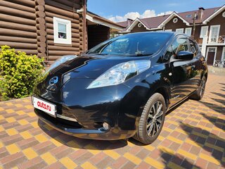 2016 Nissan Leaf 30kWh I (ZE0/AZE0), чёрный, 1150000 рублей, вид 3