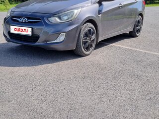 2012 Hyundai Solaris I, серый, 690000 рублей, вид 2