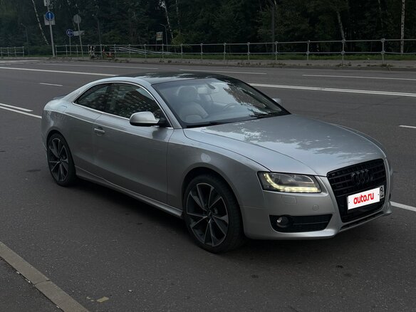 2009 Audi A5 I (8T), серебристый
