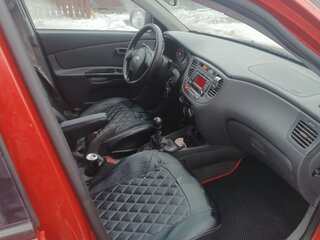 2009 Kia Rio II Рестайлинг, красный, 430000 рублей, вид 5