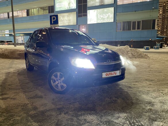 2012 Lada (ВАЗ) Granta I, синий - вид 10