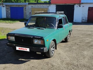 2005 Lada (ВАЗ) 2107, зелёный, 180000 рублей, вид 2