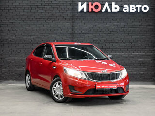 2012 Kia Rio III, красный, 810000 рублей, вид 3