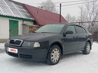 2008 Skoda Octavia I (A4) Рестайлинг, чёрный, 699000 рублей, вид 1