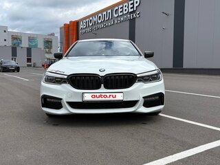 2018 BMW 5 серии 530d xDrive VII (G30/G31/G38), белый, 3700000 рублей, вид 3
