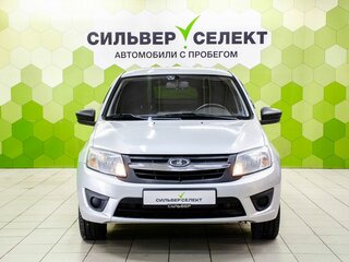 2015 Lada (ВАЗ) Granta I, серебристый, 479000 рублей, вид 3