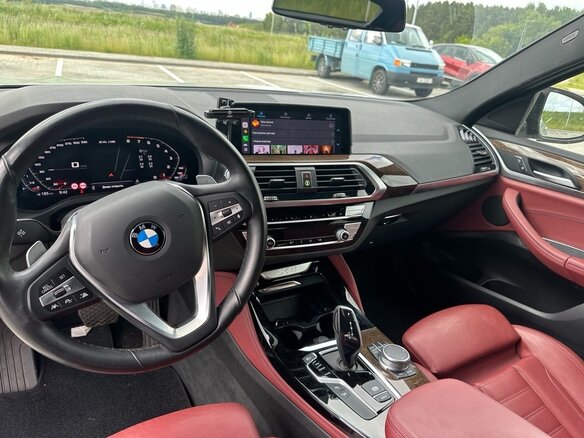 2021 BMW X4 30i II (G02) Рестайлинг, серебристый, 3595561 рублей - вид 18