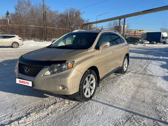2010 Lexus RX 350 III, золотистый, 2350000 рублей