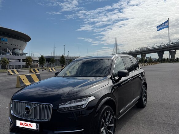 2016 Volvo XC90 II, чёрный, 3100000 рублей