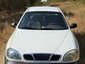 1998 Daewoo Lanos, белый, 178000 рублей