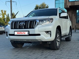 2018 Toyota Land Cruiser Prado 150 Series Рестайлинг 2, белый, 6150000 рублей, вид 4