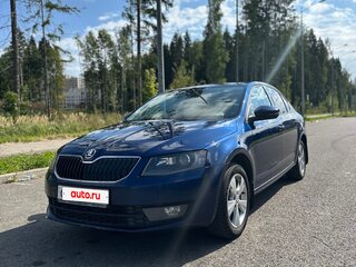2015 Skoda Octavia III (A7), синий, 1350000 рублей, вид 2