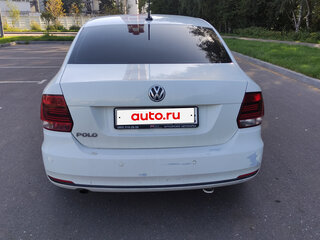 2017 Volkswagen Polo V Рестайлинг, белый, 1100000 рублей, вид 5