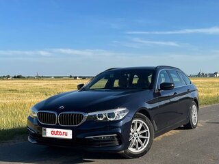 2020 BMW 5 серии 518d VII (G30/G31/G38), синий, 2350000 рублей, вид 1