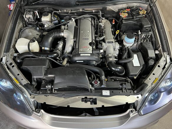 2001 Toyota Mark II IX (X110), серый, 2600000 рублей - вид 31