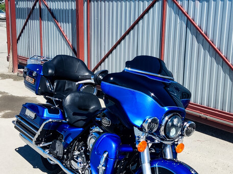 2008 Harley-Davidson Electra Glide, синий, 775000 рублей, вид 1