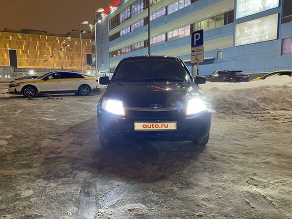 2012 Lada (ВАЗ) Granta I, синий - вид 15