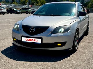 2007 Mazda 3 I (BK) Рестайлинг, серебристый, 530000 рублей, вид 1
