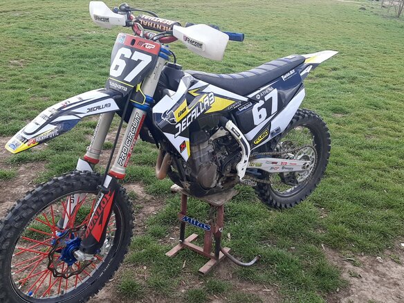 2020 Husqvarna FC 450, чёрный, 620000 рублей