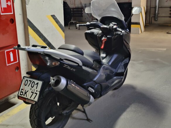 2008 Yamaha TMAX, чёрный, 475000 рублей - вид 3