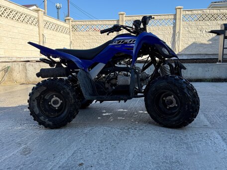2021 Yamaha Raptor YFM90, синий, 270000 рублей, вид 4
