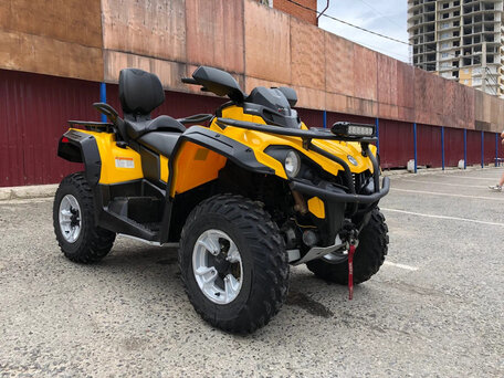 2019 BRP Can-Am Outlander L 570 (MAX), жёлтый, 1100000 рублей, вид 1