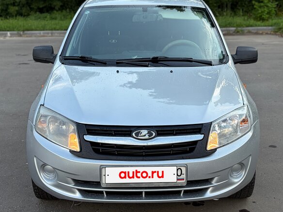 2012 Lada (ВАЗ) Granta I, серебристый - вид 4