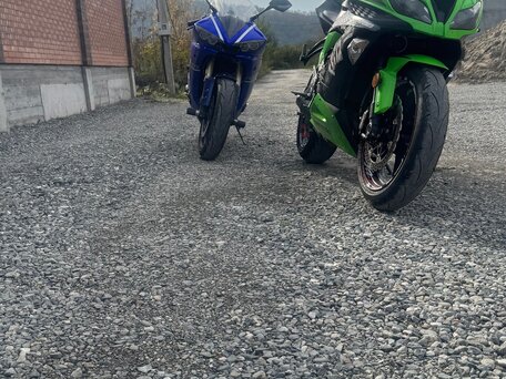 2005 Yamaha YZF-R6, синий, 400000 рублей, вид 5