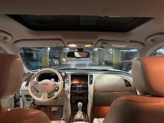 2015 Infiniti QX70, белый, 1600000 рублей, вид 5