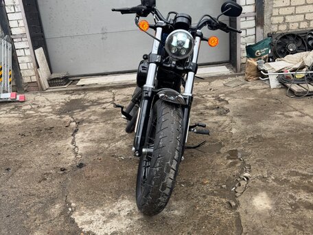 2021 Harley-Davidson Forty-Eight, синий, 1400000 рублей, вид 4