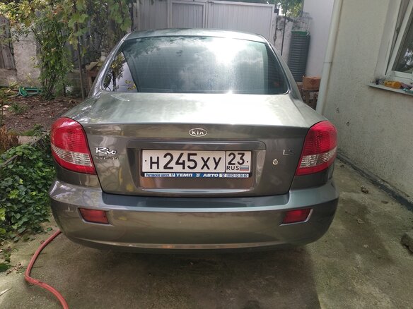 2003 Kia Rio I Рестайлинг, серый, 670000 рублей - вид 5